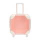 thumbnail image 1 of Maleta para muñecas Mini Trolley Equipaje Amplia aplicación Habilidades organizativas Diminuto rosa, 1 of 9