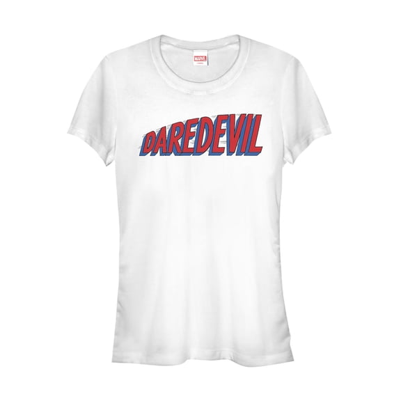 Juniors Marvel: Daredevil Comic Logo T Shirt