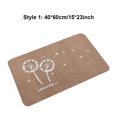 thumbnail image 4 of Thinsony Dirt Trapper Mat Soft And Easy To Clean For Any Room Entrance Mat Printed Taraxacum 40*60 1Set, 4 of 6