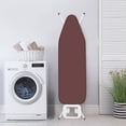 thumbnail image 3 of HELLHERO 15"x54" Ironing Board Cover Elastic Edge Replacement Accessories 3 Fasteners Table Top Ironing Board Cover for Mom Wife Gifts Solid Burgundy, 3 of 5