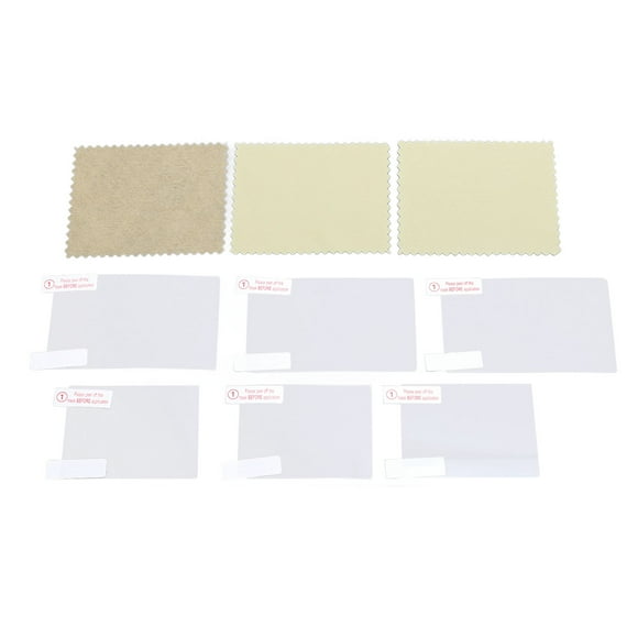 Game Machine LCD Screen Protective Film, Game Machine Screen Film PET Easy To Use for New 3DS Console Handheld System