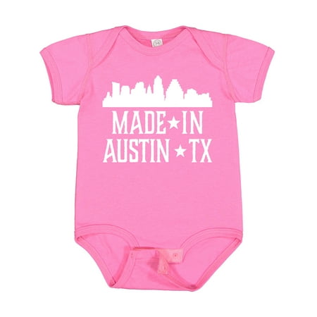 

Inktastic Made in Austin Texas Gift Baby Boy or Baby Girl Bodysuit