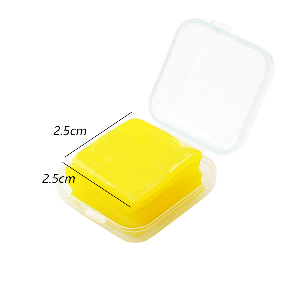 3 Pcs DIY Diamond Painting Wax,square Shaped Glue Clay ,DIY 5D Paint with  Dimond Storage Glue Embroidery Accessories Tools Supplies,yellow 
