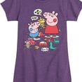 thumbnail image 3 of Peppa Pig - Peppa George And Toys - Girls Toddler And Youth Fitted Short Sleeve Tee, 3 of 5