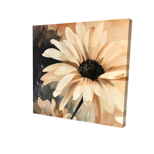 Delicate daisy - 36"x36" canvas - Print on demand