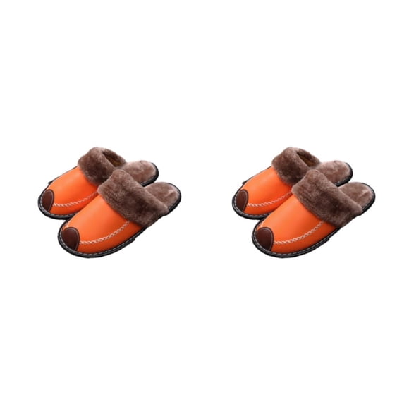 Minnieouse Zapatillas de casa, suministros de invierno, zapatos cálidos, zapatos de fondo , accesorios para el hogar, calentador para hombre y Type1 NO1