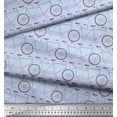 thumbnail image 2 of Soimoi Moss Georgette Fabric Bicycle Transport Printed Fabric 1 Yard 42 Inch Wide, 2 of 2