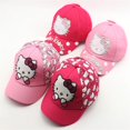 thumbnail image 4 of Sanrio-gorro de lana de cordero para niños, gorro de béisbol con visera de Hello Kitty, Kuromi Kawaii, My Melody, Cinnamoroll, 4 of 4