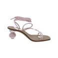 thumbnail image 2 of INC Womens Chedel Faux Leather Square Toe Heels, 2 of 3