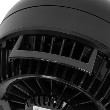 Woozoo Air Circulator Fan - 3 Speed Small Fan - 157 ft² Area Coverage - Black