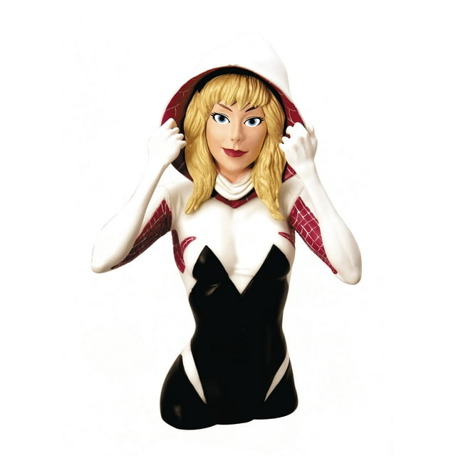 Vista previa exclusiva de Bust Bank Monogram Spider-Gwen Unmasked