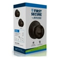 thumbnail image 6 of First Secure by Schlage Rigsby Non-Locking Passage Door Knob in Aged Bronze, 6 of 9