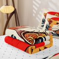 thumbnail image 6 of Homewish Cute Corgi Dog Zipper Full Size Comforter Sets with Fitted Sheet and 2 Pillowcases,Japanese Style Zipper Bedding Set,Cream,Reversible,4pcs, 6 of 8