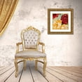 thumbnail image 3 of Pinto, Patricia 20x20 Gold Ornate Wood Framed with Double Matting Museum Art Print Titled - Red Modern Romance IV, 3 of 4
