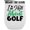 White, variant on I'm Mad About Golf, Hobbyist or Enthusiast Quote, Golf Player, Golfing or Golfer Themed Merch Gift, White 12oz Insulated Wine Tumbler