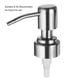 thumbnail image 3 of Bomba de repuesto Dispensador de loción y jabón de acero inoxidable Dispensador de bomba C Abanopi Accesorios de repuesto, 3 of 6