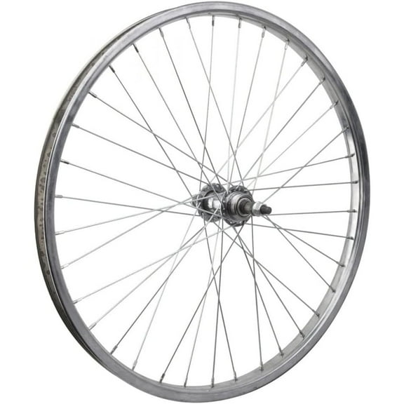Wheel Master Rear Wheel 24 x 1.75 36H, Steel, Bolt On, Silver