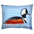 thumbnail image 2 of Betsy Drake KS459 11 x 14 in. Hooded Merganser Small No-Cord Pillow, 2 of 2