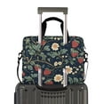 thumbnail image 2 of FORMRS 16" Laptop Sleeve Bag Carrying Case with Handle Travel Shoulder Briefcase, Floral Raspberry Pattern, 2 of 8