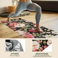 thumbnail image 4 of Pioneer Flower Floral Print Pattern Hot Yoga Mat Towel Non Slip for Hot Yoga - Quick-Drying Yoga Mat Cover with 4 Corner Pockets with Travel Bag - Hot Yoga Towel Non Slip 70"x26", 4 of 6