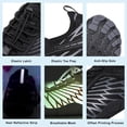 thumbnail image 4 of Barefoot Shoes for Women Men, Pro Barefoot Shoes with Wide Toe Box, Healthy & Non-Slip Breathable Barefoot Water Shoes Beach Pool Aqua Swim Surf Hiking Walking Shoes, 4 of 15