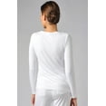 thumbnail image 3 of Naked Luxury Modal Long Sleeve Tee W220500, 3 of 4