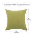 thumbnail image 4 of PiccoCasa 2-Piece Polyester  Corn Striped Cushion Covers Throw Pillow Cover, 4 of 11