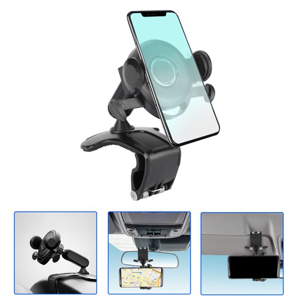 Rear View Mirror Cell Phone Holder