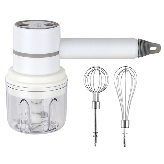 CAROOTU Wireless Electric Hand Mixer, Rechargeable Mini Hand Blender, New