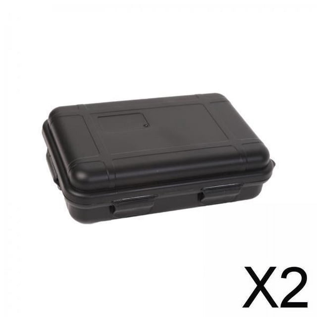 Kit de Herramientas shamjiam para Exploración en La Naturaleza Estuche de Transporte Resistente 2 piezas