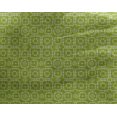 thumbnail image 4 of oneOone Georgette Viscose Light Green Fabric Geometric Bandhani Sewing Craft Projects Fabric Prints By Yard 42 Inch Wide, 4 of 4