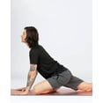 thumbnail image 4 of Apana Men's Shorts Slim Fit Athletic Performance Yoga and Gym Shorts with Hem - Side Pockets 9 Inch Inseam Essential Short, 4 of 7