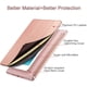 thumbnail image 3 of Estuche inteligente para IPad 9.7 2018/2017 Cubierta inteligente liviana Cubierta de la caja Cubierta magnética trasera esmerilada translúcida con función de reposo / activación automática Adepaton 2033086-1, 3 of 9