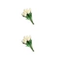 thumbnail image 2 of Yuarrent 10 bolsas de tulipanes simulados para la decoración del hogar y la sala de estar, ramo simulado de naturaleza interior con varios Type3 NO3, 2 of 6