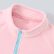 thumbnail image 5 of Blusa y camisa de cuello alto de manga larga para niños y niñas, sudadera con capucha y bolsillo con cremallera y cuello alto abrigado, de terciopelo granulado, moderna y cálida, para niñas., 5 of 6