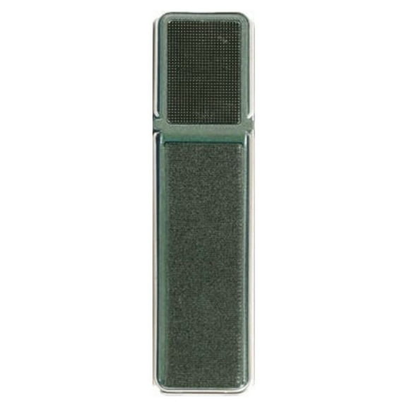Universal Metal Anti-lost Band Foldable Cellphone Stand Phone Kickstand Strap Phone Holder Grip Cell Phone Ring Holder GREEN