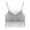 Gray, variant on Women Cami Tank Tops Floral Lace V Neck Bra Ladies Adjustable Strap Bralet Vest Tee Everyday Bralette Camisole Crop Top Built in Bra Half Cami Top Backless Tank Tops