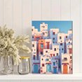 thumbnail image 2 of Colorful Mediterranean Village Kitchen Home Wall Art, 2 of 8