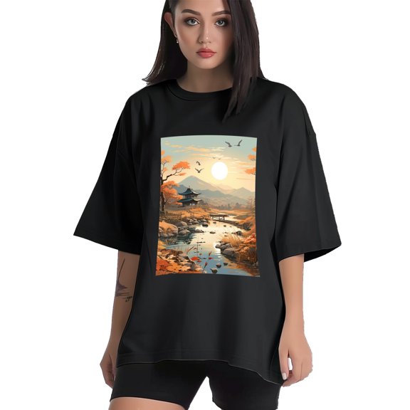 Plus Size Shirt for Women Black Tops for Women Short Sleeves Shirt for Women Late Autumn3 T Shirt Crewneck Shirt for Women XS
