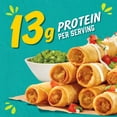 thumbnail image 5 of Delimex Chicken and Cheese Taquitos Frozen Snacks, for Easy Snacking and Convenient Meal Solutions, Flour Tortillas, 13g Protein per Serving, 48 oz (1.36kg), 5 of 15