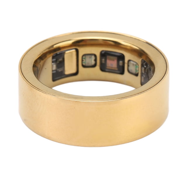 Health Care Smart Rings Sports Ring Fitness Tracker Intelligent Sleep Monitoring Step Body Temperature Monitor Shake to Take Photos IPX8 Waterproof with 350mAh Charging Case