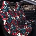 thumbnail image 2 of Zufioo Geometric Elements Print Car Seat Protectors, SUV, Truck, Van Seat Covers - Strap Design, High Elasticity and Dustproof, Car Interior Protectors Auto Parts-1, 2 of 9
