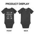 thumbnail image 3 of Aint No Mamas Like the Two I Got Funny Baby Short Sleeve Bodysuit Newborn-24 Months, 3 of 5