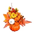thumbnail image 3 of Estatua de calabaza, escultura, adorno de mesa, colección de obras de arte, artesanías, figurita decorativa para inauguración de la casa, gabinete, Estilo F, 3 of 9