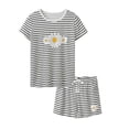 thumbnail image 1 of Summer Savings 2025 Two Pieces Pajamas Sets for Child Tops and Shorts, 1 of 4