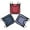 Purple+Blue+Red, variant on Spencer 3PCS Chicken Saddles with Adjustable Strap, Hen Saddle Wing Back Feather Protector Chicken Jacket Hens Aprons Poultry Protector, fits for for 5-7.6lbs