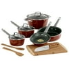 Tramontina 8-Piece Eco-friendly Cookware Set with Bonus, Copper