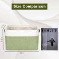 thumbnail image 3 of Fabric Storage Bins Baskets For Shelves 3 Pack Decorative Linen Closet Organizers With Handles For Clothes Home Office Organization, 3 of 7