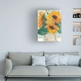 thumbnail image 3 of Samuel Dixon 'Rustic Sunflowers I' Canvas Art, 3 of 3