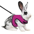 thumbnail image 1 of Rabbit Harness Comfortable Adjustable Traction Tool Ferret Rats Hamster Soft Mesh Harness Leash Vest Set Pet Supplies, 1 of 3